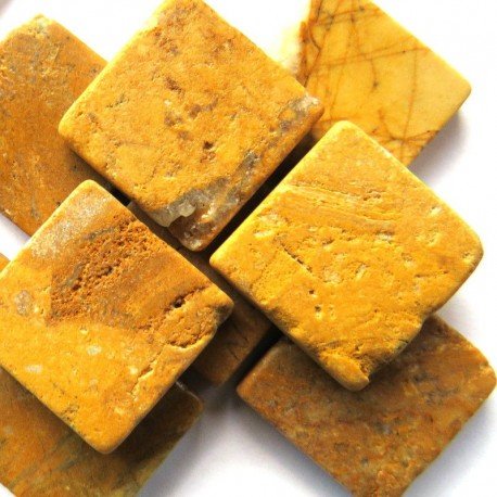 Verre Mosaique - glass mosaic -Glasmosaik-glasmozaïek-Marmer 20mm Giallo Koper - mosaicshop