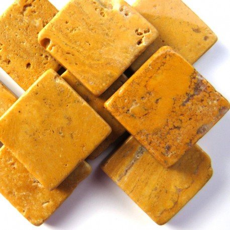 Verre Mosaique - glass mosaic -Glasmosaik-glasmozaïek-Marmer 20mm Giallo Reale - mosaicshop