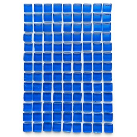 Verre Mosaique - glass mosaic -Glasmosaik-glasmozaïek-Murrini 10mm Kobalt - mosaicshop