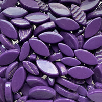 Verre Mosaique - glass mosaic -Glasmosaik-glasmozaïek-Ottoman Bloemblaadjes Donkerpaars - mosaicshop