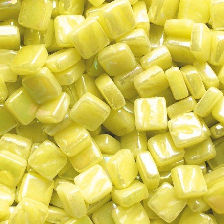 Ottoman Nacré 8mm Acide Jaune