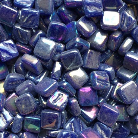 Ottoman Perle 8mm  Königsblau