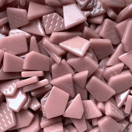 Ottoman Puzzle Rosa Scuro