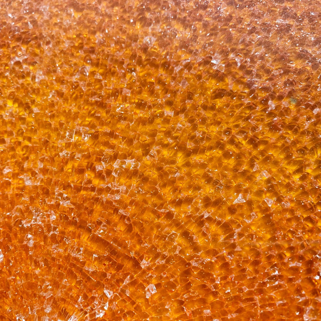 Verre Mosaique - glass mosaic -Glasmosaik-glasmozaïek-Safety Glass Oranje - mosaicshop