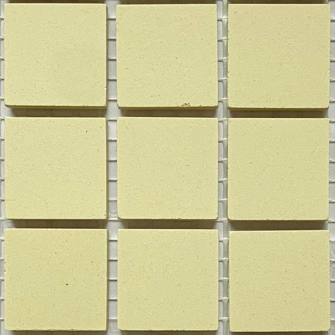 Verre Mosaique - glass mosaic -Glasmosaik-glasmozaïek-Winckelmans 20mm Vanille - mosaicshop