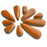 Gouttes de Céramiques  Orange