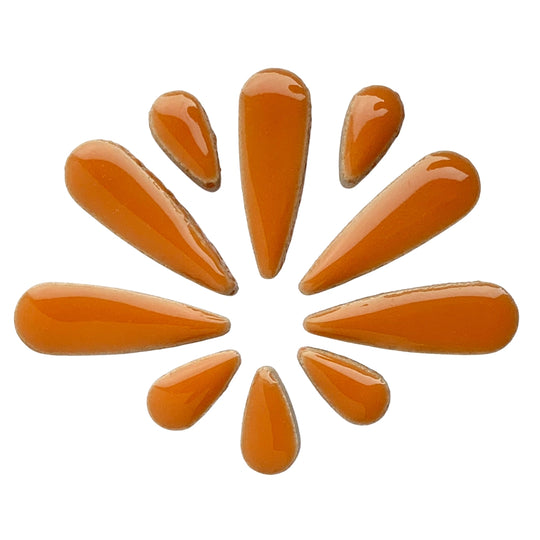 Gouttes de Céramiques  Orange