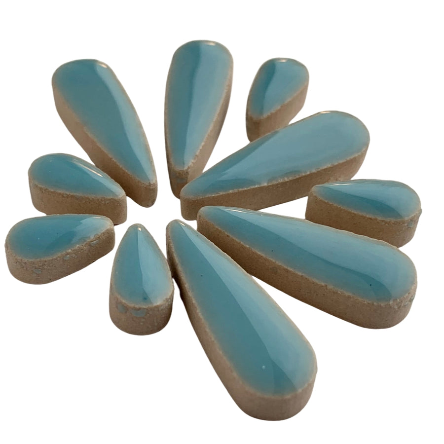 Gouttes de Céramiques  Azure