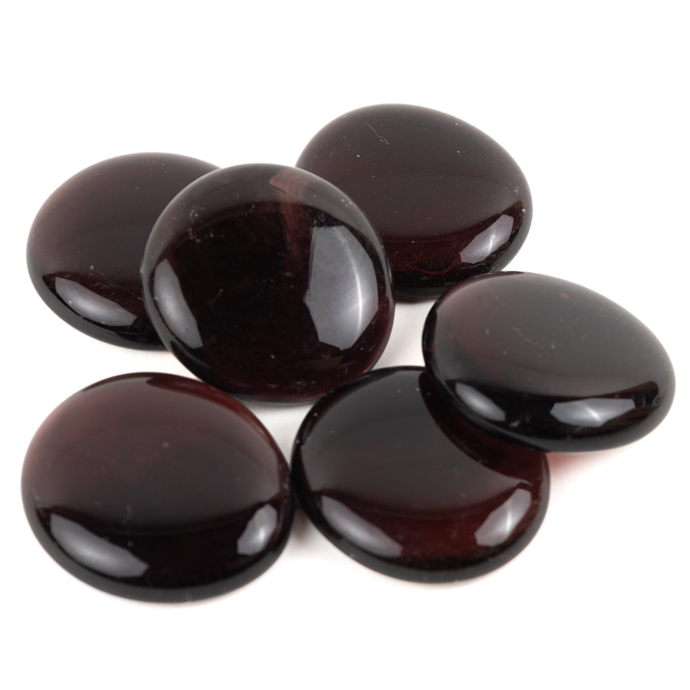 Billes de Verre XL 30-36mm Grain de Rasin Cristal