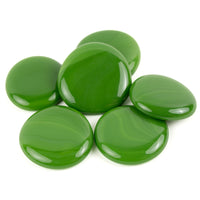 Gocce di vetro XL 30-36mm Verde