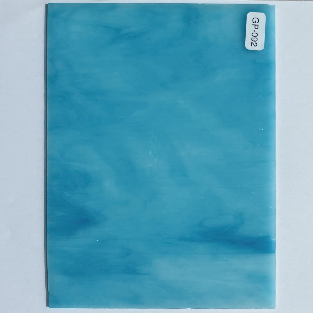 Glasplatte Sanftes Aqua