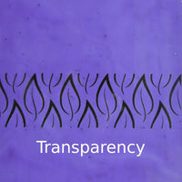 Glass Plate Periwinkle 