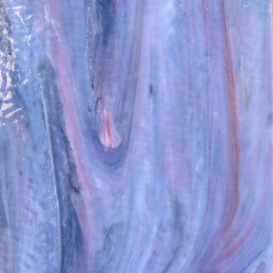 Glass Plate Lavender Magenta Ripple
