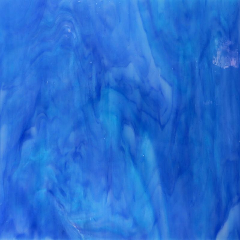 Glasplaat Blauw Turkoois Wazig
