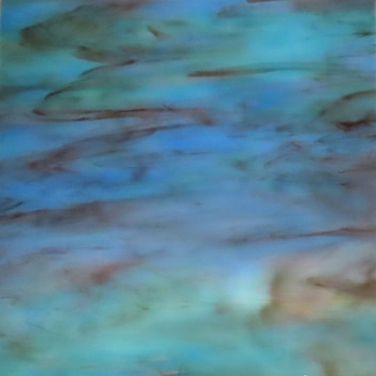 Plaque de Verre Açores Marbré Iridescent