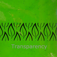 Glass Plate Deep Kiwi