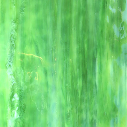 Glass Plate Lime Green Mottle