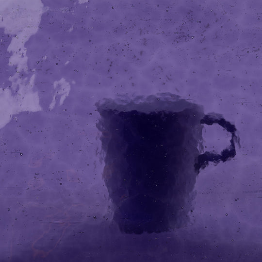 Lastra di vetro viola texture