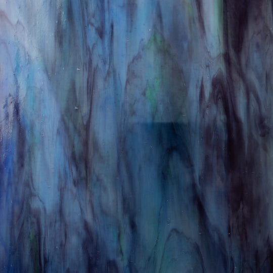Glasplatte Indigo Nebelig