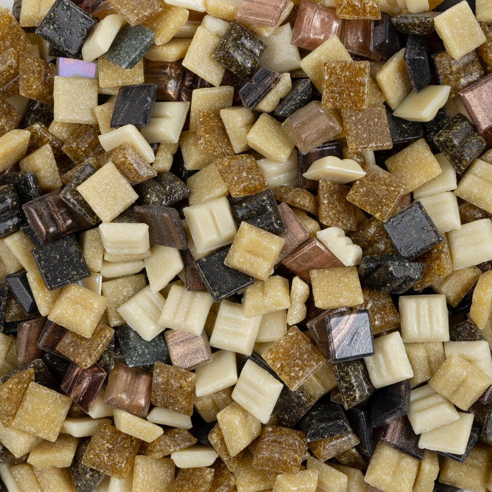 Mix di erbe aromatiche Mosaico di vetro 10mm