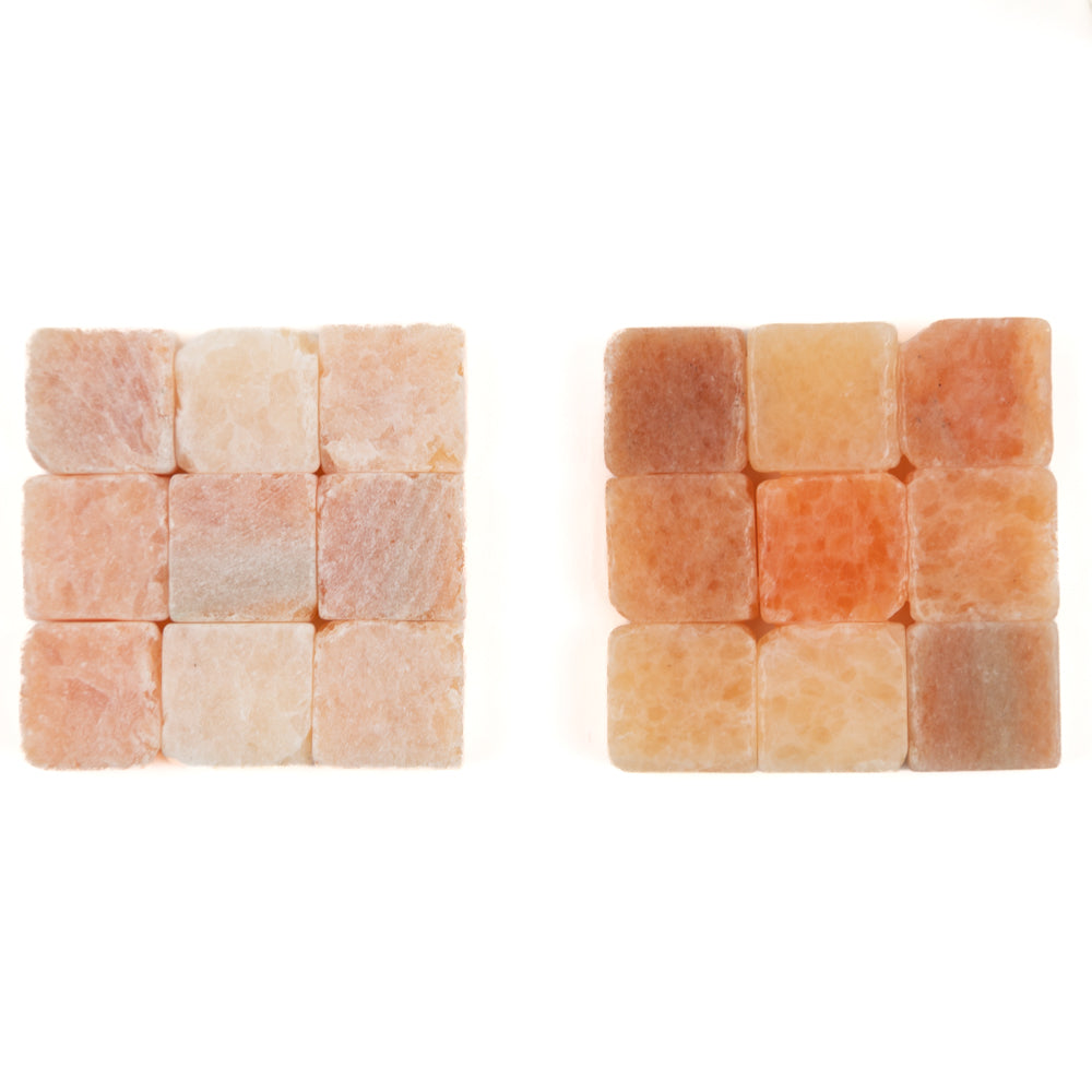 Marble 20x20mm  Hibiscus Pink