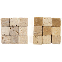 Marmo 10mm Travertino Noce