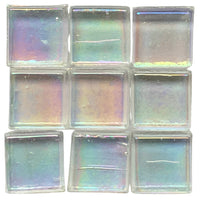 Glass Mosaic Transparent 10mm Pearl White