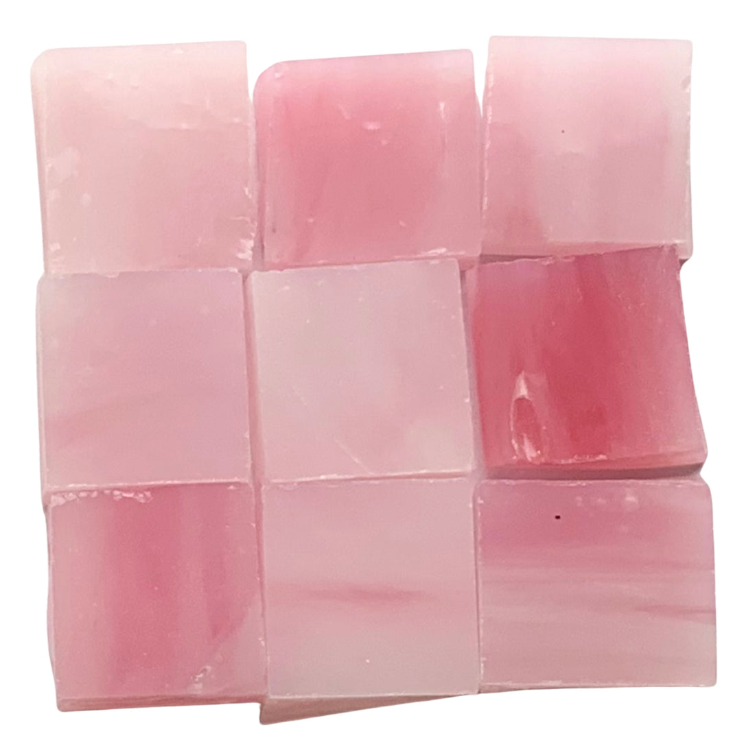 Glasmosaik Tiffany-Glas 10mm  Rose