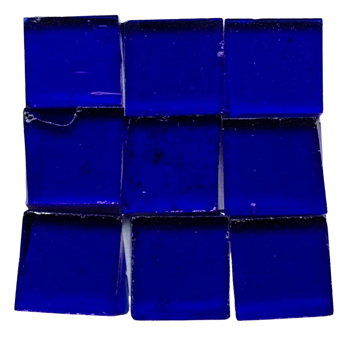 Glasmosaik Tiffany-Glas 10mm  Ultramarin