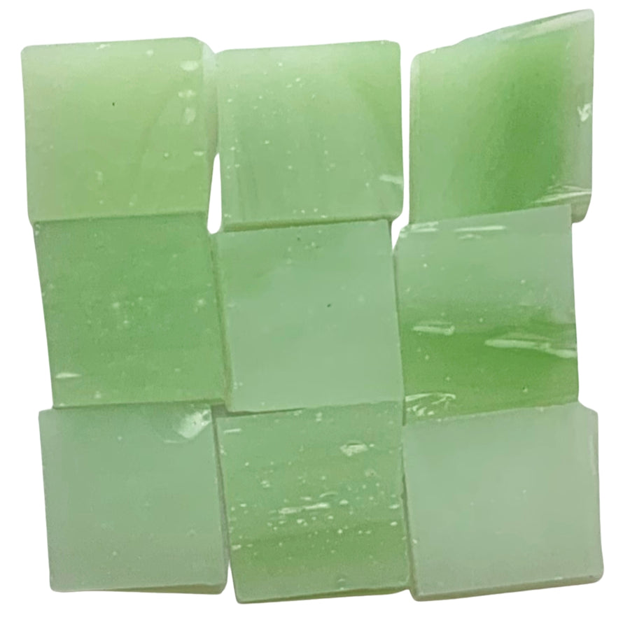 Glasmosaik Tiffany-Glas 10mm  Jade