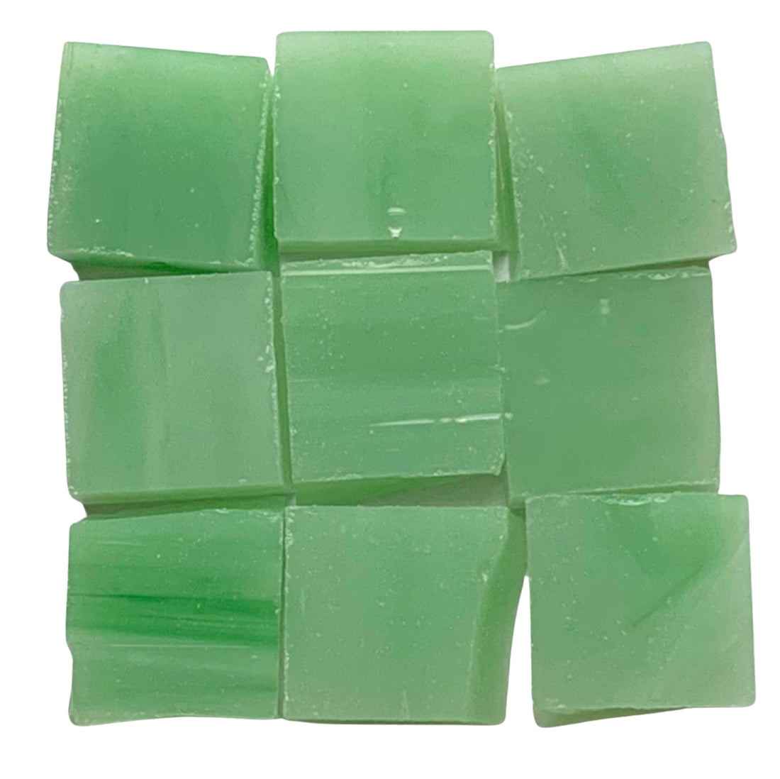 Glasmosaik Tiffany-Glas 10mm  Melone