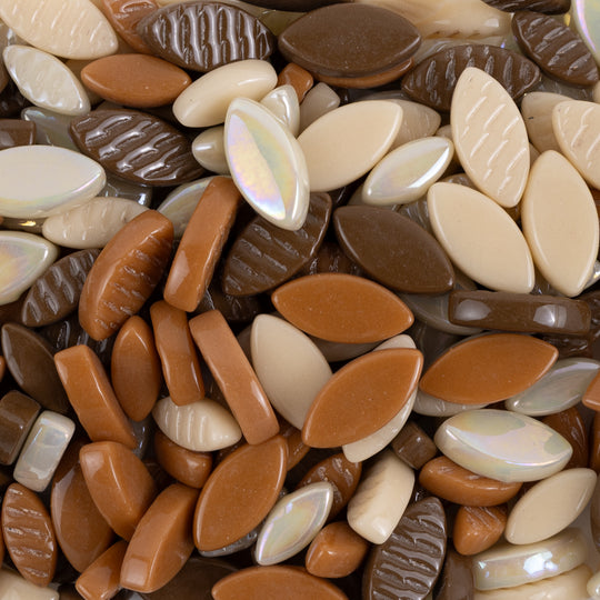 Petals Brown-Beige Mix 