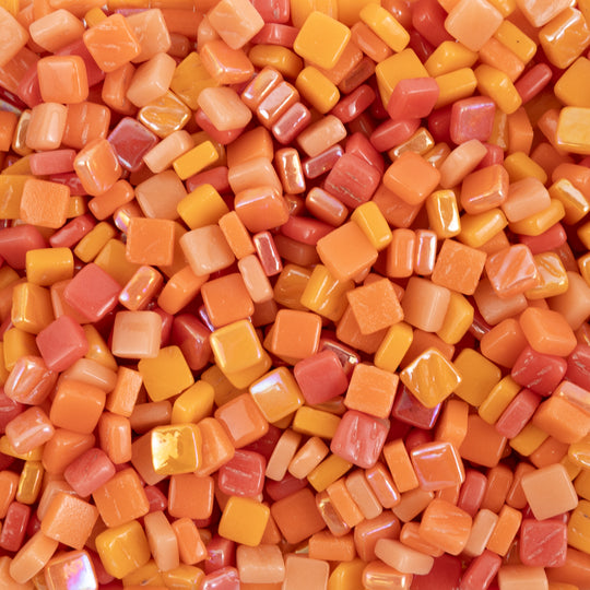 Ottoman 8mm Mix Arancione