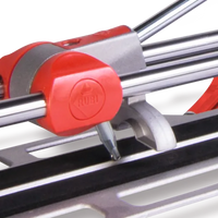 Détail de la tête de coupe du coupe-carreaux Rubi STAR 42