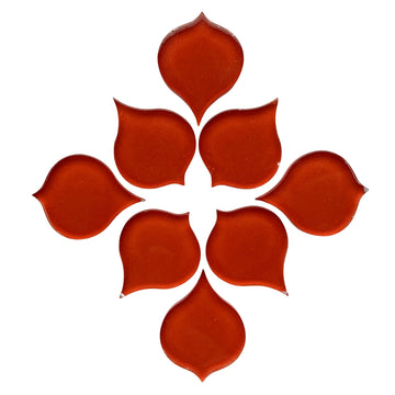 Occhio di pavone carminio