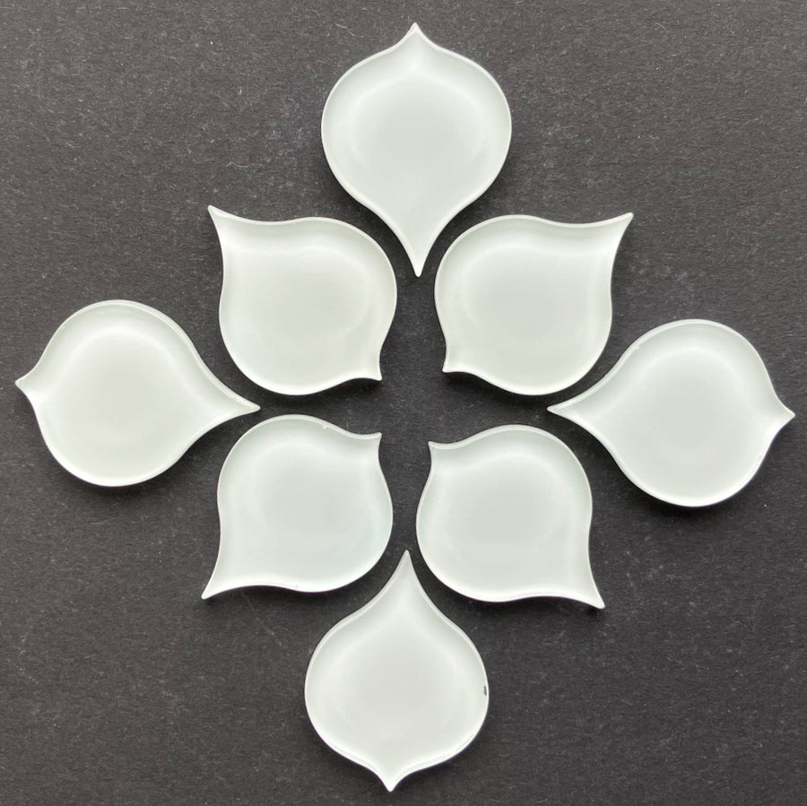 Occhio di pavone Bianco neve