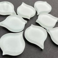 Occhio di pavone Bianco neve