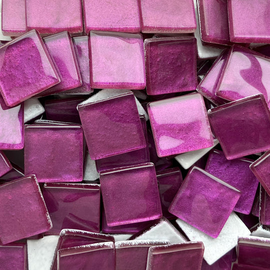 Crystal Fusion Gewellt 20mm Himbeere