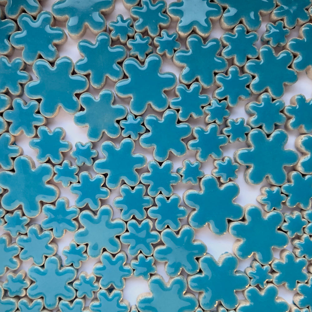 Charms Blumen Blau