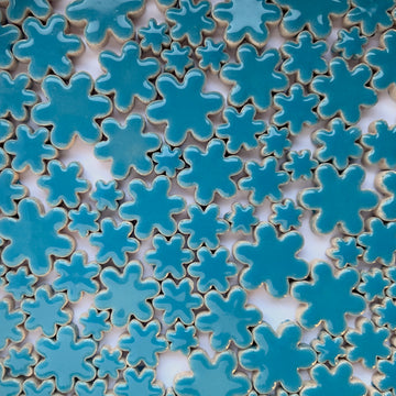 Charms Fleurs Bleu