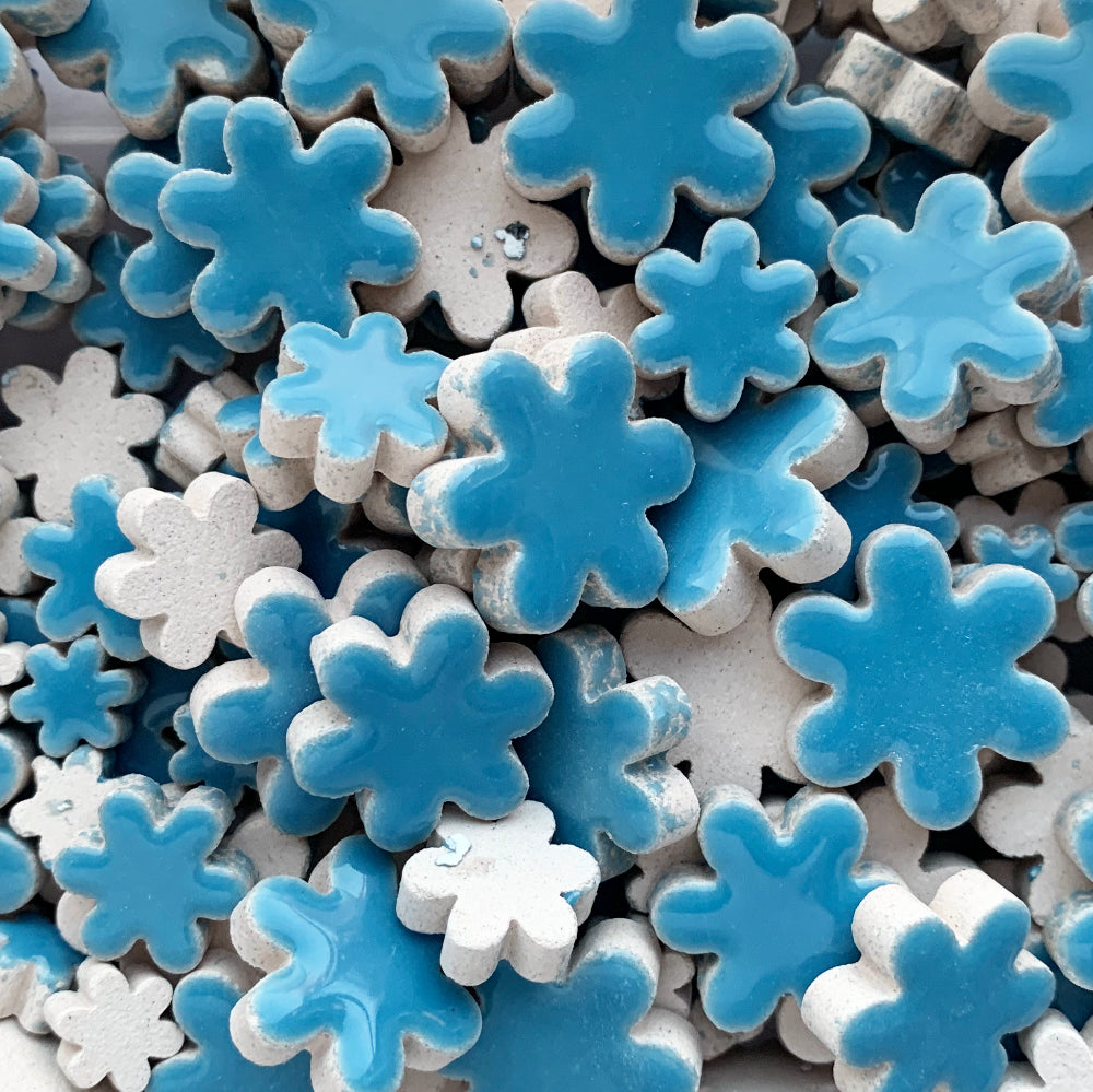 Charms Blumen Blau