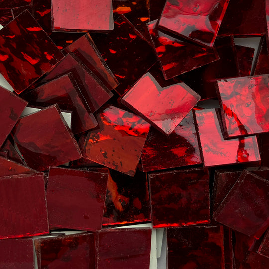 Spiegel 20mm  Rotwein Gewellt