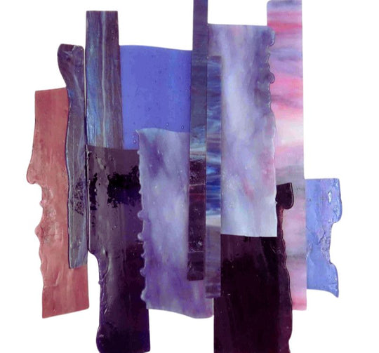 Crazy Paving  XL Purple MIx