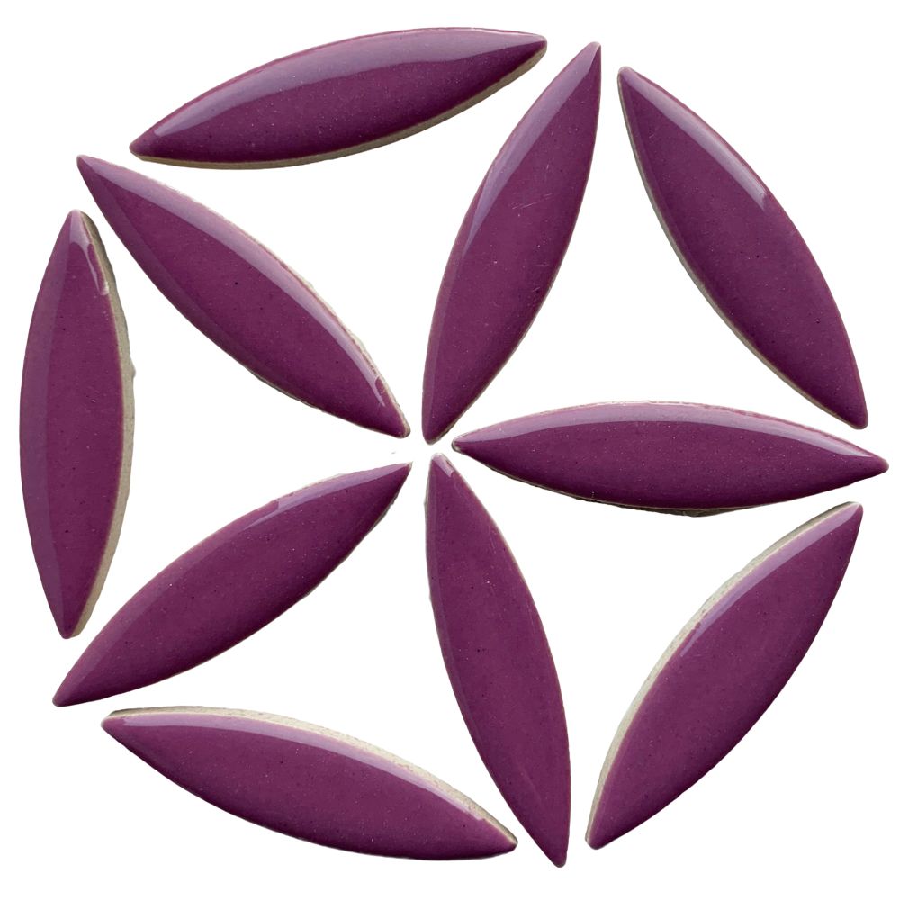Mosaiksteinen Ellipse  Flieder