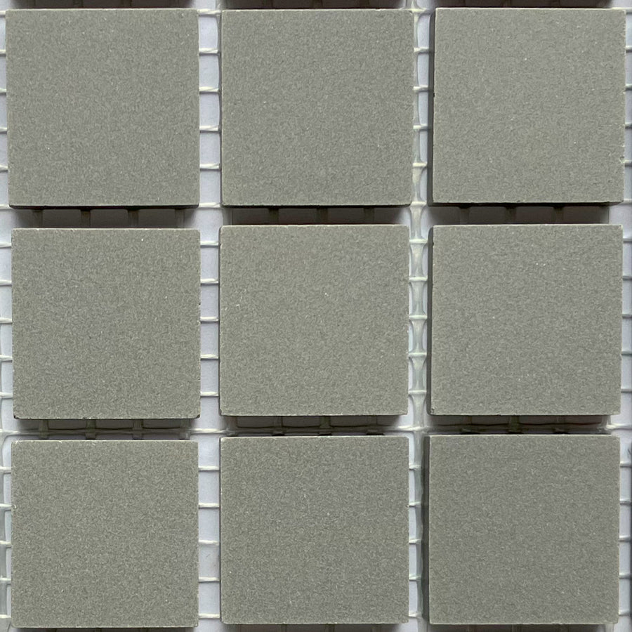 Winckelmans Ardoise – tessere di mosaico opache da 20x20 mm su rete
