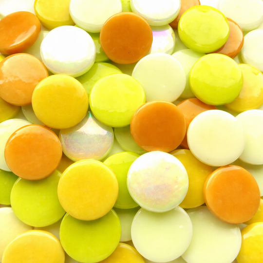 Rounds 18mm  Yellow Mix