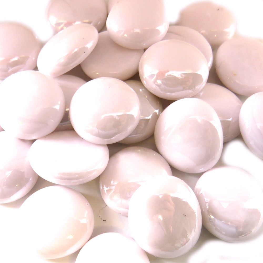 Gocce di vetro 16-20mm Rosa Opale