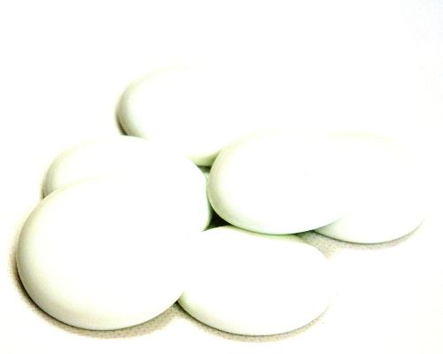 Gemas de Vidrio XL 30-36mm Blanco