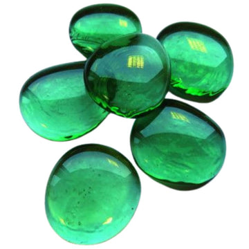 Gocce di vetro XL 30-36mm Diamantsmaragd