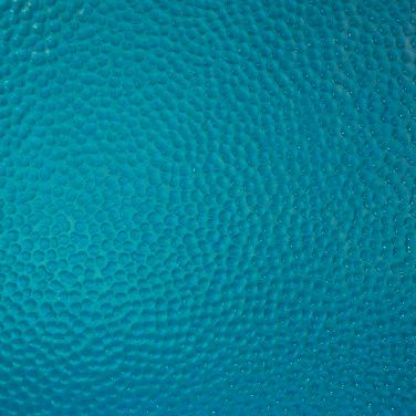 Plaque de Verre Turquoise Foncé Martelé